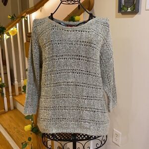 ✨Elle Delicate Sparkle Scoop Neck Sweater✨